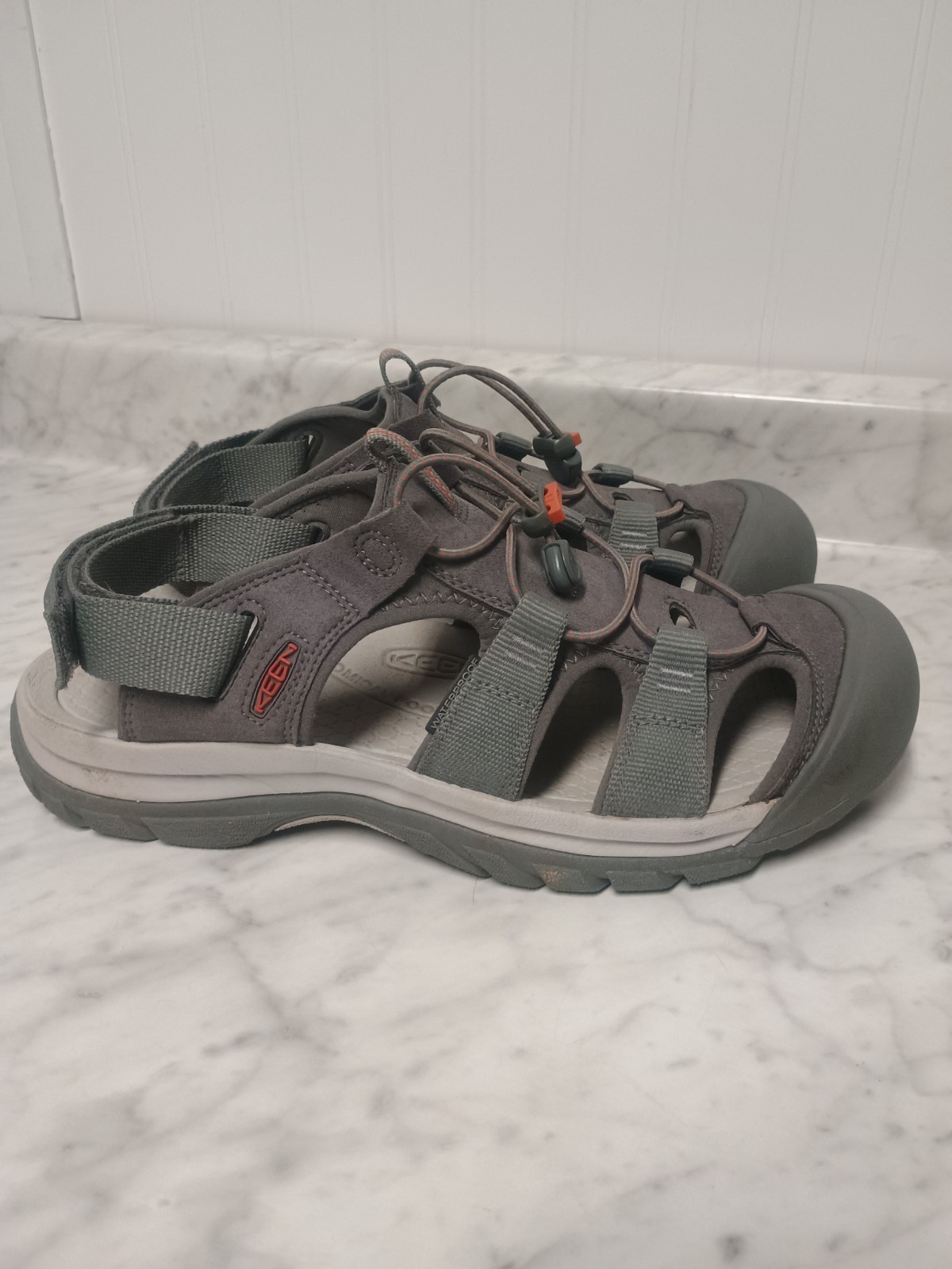 Keen Rapids H2 sandali uomo grigio scarpe sportive da trekking taglia 12 uomo grigio