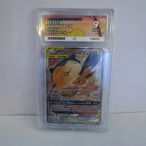 Eevee & Snorlax GX Sm169 Sm Holo ACE 9