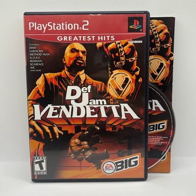 Def Jam Vendetta [Greatest Hits] (Sony PlayStation 2) PS2 Complete CIB