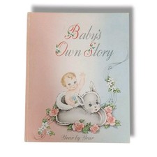 Vintage Baby Book Year by Year 1947 Whitman Publishing Estelle McInnes Upson