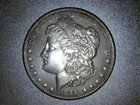 1889 Morgan Silver Dollar -- High AU Condition -Beautiful Toning  VAM-5