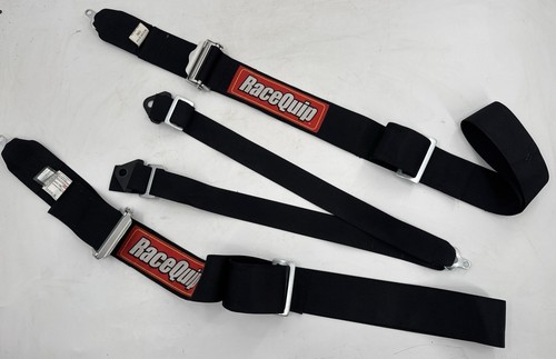 Racequip 4 Point Harness Straps Drag Racing muscle car Incomplete