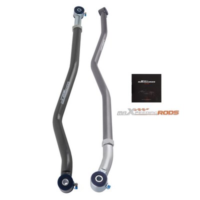 Rear+Front Adjustable Track Bar 0-6'' Lift for 2007-2018 Jeep Wrangler JK Panhard