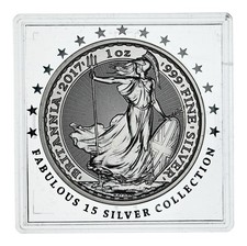 Great Britain UK 2 Pounds 2017 Silver 1oz