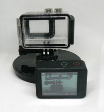 ACTIVEON CX Action Camera with Waterproof Case & Stand - Tested and Working