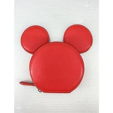 Coach Mickey Coin Case Red Ladies F59071