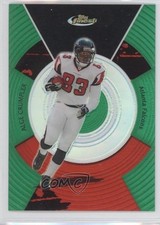 2005 Topps Finest Green Refractor 62/199 Alge Crumpler #99 0w6