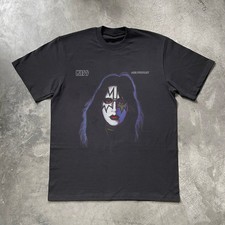 Hot Ace Frehley Face T-shirt, Unisex Black T-shirt, Size S-5XL