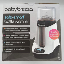Baby Brezza Safe Smart Bottle Warmer Bluetooth New Open Box Complete