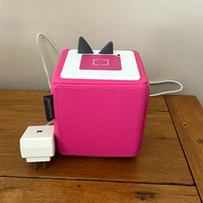 tonies Toniebox Pink Electronic Storytime Audio Player with Power Adapter