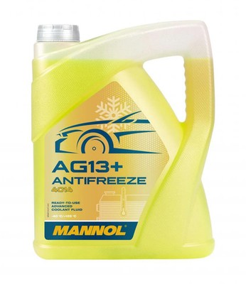 Mannol 4014 Antifreeze AG13+ (- 40°C) Advanced Kühler- Frostschutz 5L Kanister