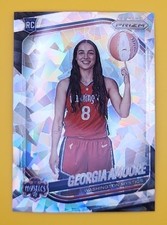 2025 Panini WNBA Prizm Georgia Amoore #140 Ice Prizms Mystics