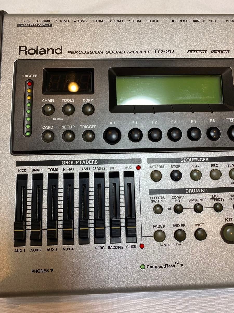 ROLAND TD-20 Drum Sound Module USED JAPAN | eBay