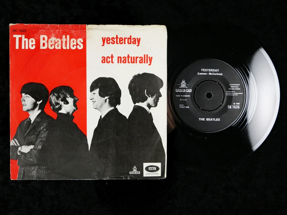 THE BEATLES - DENMARK - MONO - 7" SINGLES - SAMMLUNG (2) - Bild 2 von 4