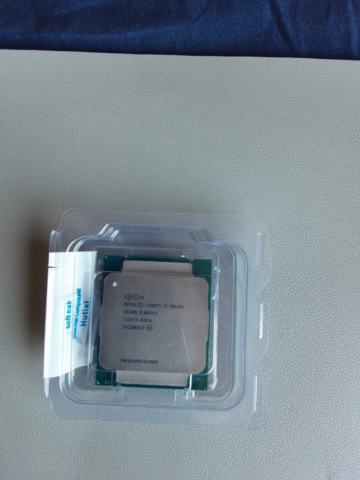 INTEL CORE I7 5820K PROCESSORE CPU LGA 2011 V3 SR20S 6C/12T 3,30GHZ MAX 3,60GHZ - Immagine 4 di 4