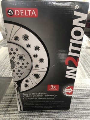 Delta 75589 In2ition 2.0 GPM Multi Function Shower Head With