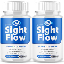  2 Pack Sight Flow Support Healthy Eye Vision  Function SightFlow 120 Capsules
