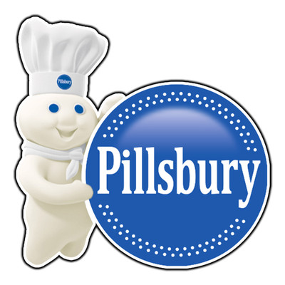 Pillsbury Doughboy Logo #1 Sticker Waterproof Vinyl Decal Die-Cut Laptop Car