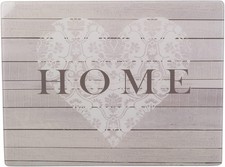 Creative Tops Everyday Home Glass Work Surface Protector, Grey