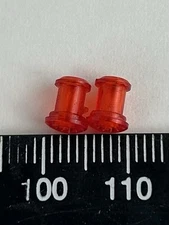 318228310 Electrolux Frigidaire Kenmore Indicator Light Lens 2-PACK RED