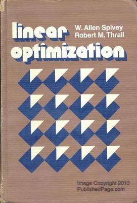 Linearoptimierung, W. Allen Spivey