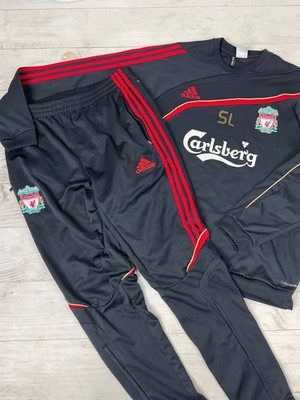 Vintage Adidas Liverpool 2009 2010 Jacket Pants Tracksuit Men Size