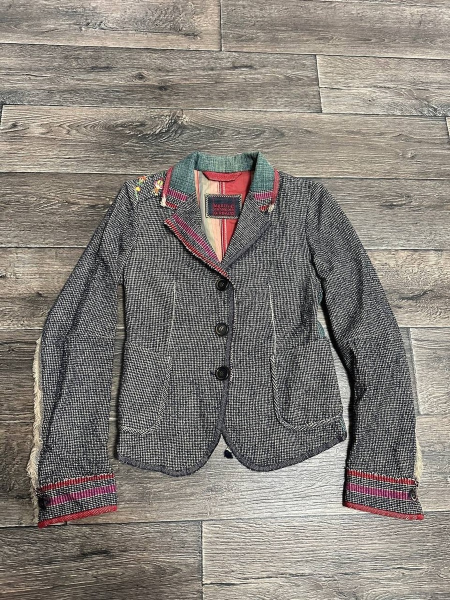 marithe francois girbaud jacket us27 wool made in italy | eBay