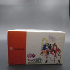 Sakura Taisen 3 Dreamcast Limited Edition A with Music Box and SEALED Game Japan