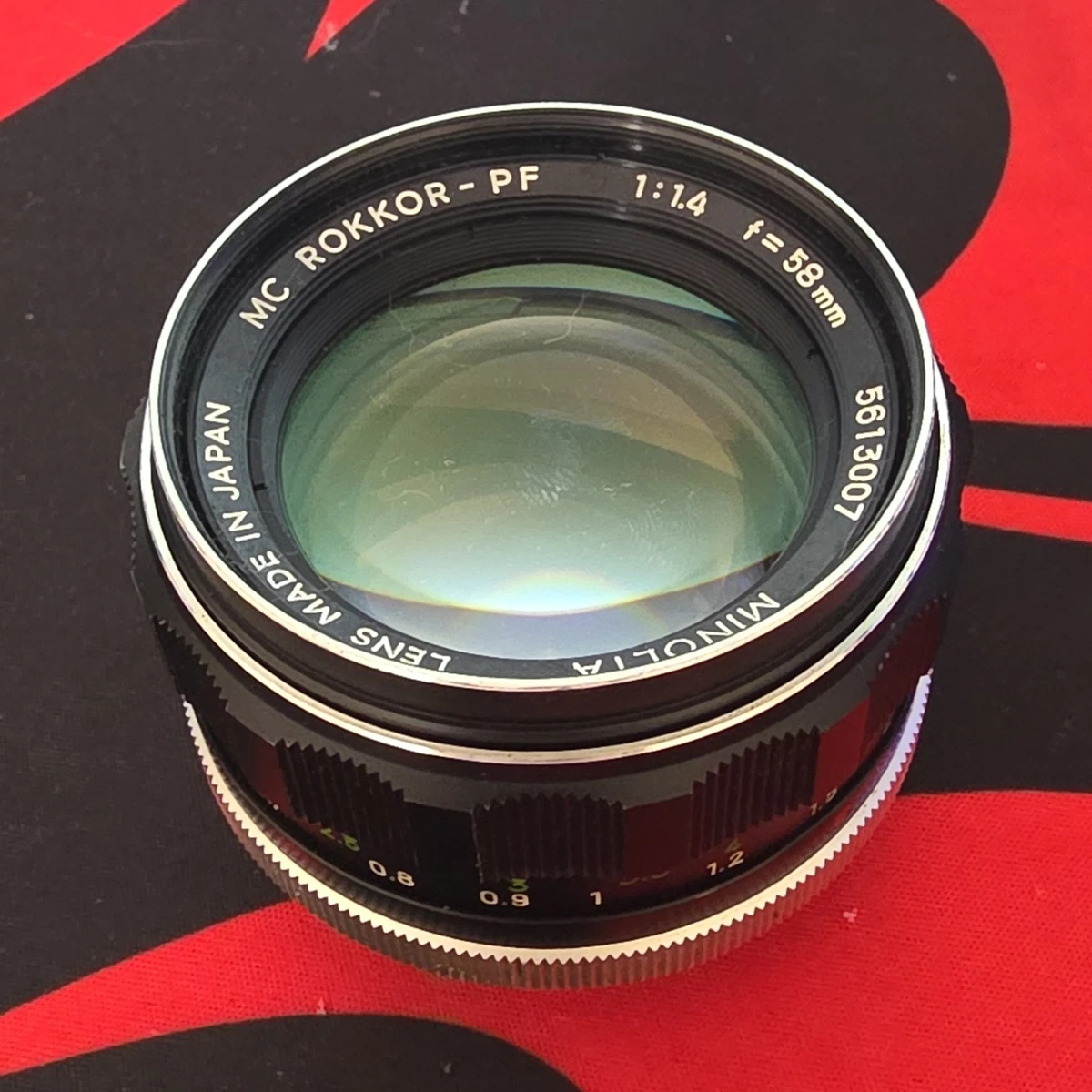 Minolta Rokkor PF 58mm Focal f/1.4 Camera Lenses for sale | eBay