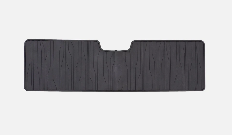 Alfombrilla de piso nueva OEM 2018-2024 GMC Terrain negra para todo clima segunda fila 23323112 Foto 2 de 2