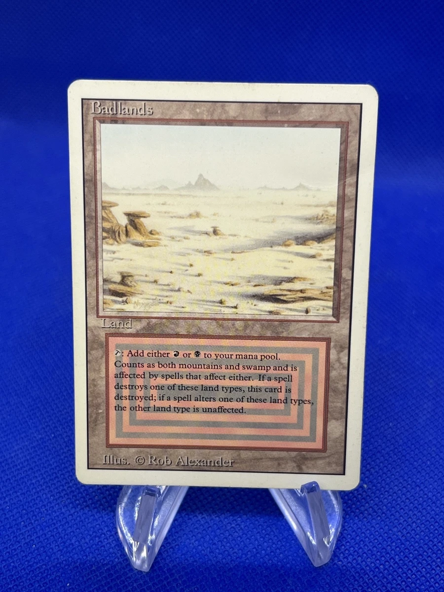 Heavily Played (Poor) Land Magic: The Gathering Trading Card Games