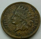 US 1909-S Indian Head Cent  **