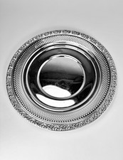 Newport Sterling 130g Sterling Silver 8-1/8” Reticulated Plate #145281