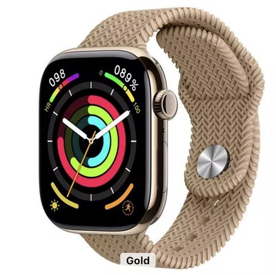 SmartWatch HK10ProMax,Smartwatch Gold+zwei Armbänder,Smartwatch hohe Qualität