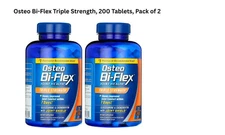Osteo Bi-Flex Triple Strength, 200 Tablets - Free Shipping  (Pack of 2)