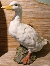 The Leonardo Collection Large 27.5cm Matt Fine Bone China Duck Figure