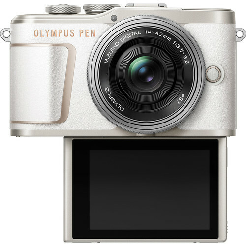 Olympus PEN E-PL10 Mirrorless Digital Camera with 14-42mm Lens