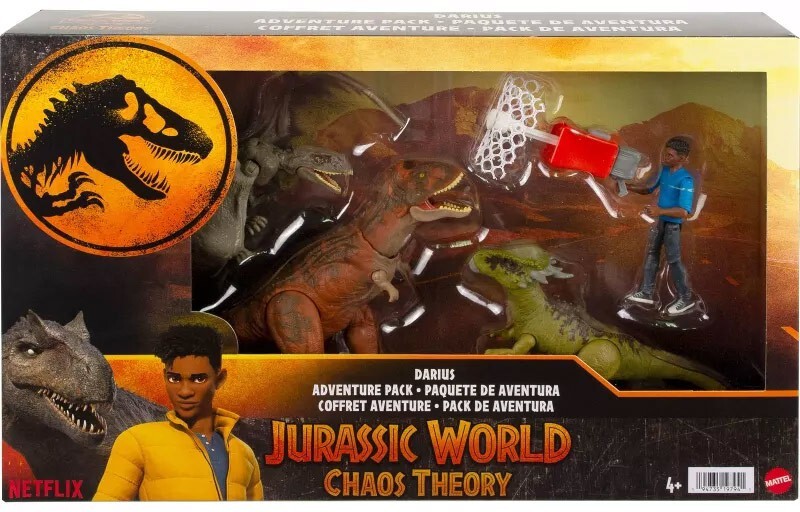 Jurassic World Chaos Theory Darius Adventure Pack Action Figure