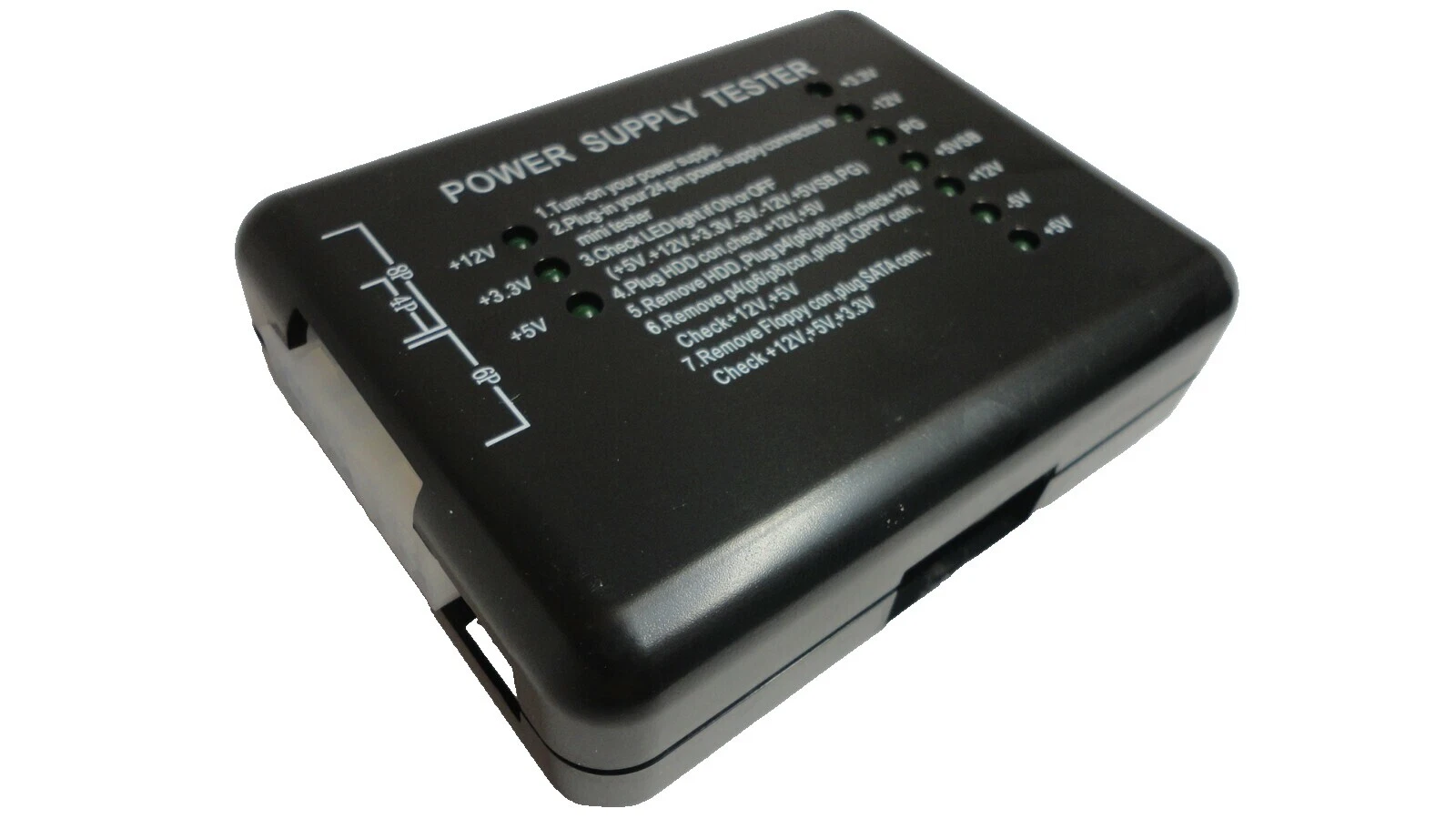 Conectores de 20 Pines compatible Probadores de Fuente de alimentación ordenador