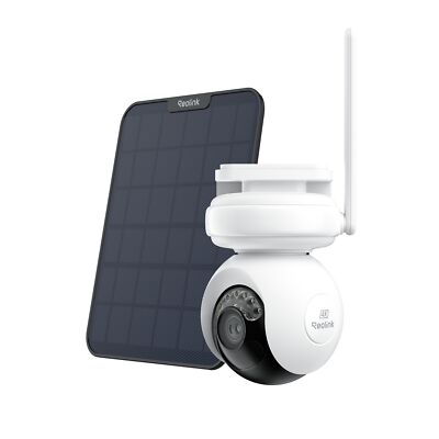 Reolink 8MP Solar Überwachungskamera Aussen Akku WiFi 6 Auto-Tracking Solarpanel
