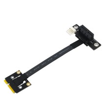 270 degree Mini PCIe To PCI-E 1X Adapter cable