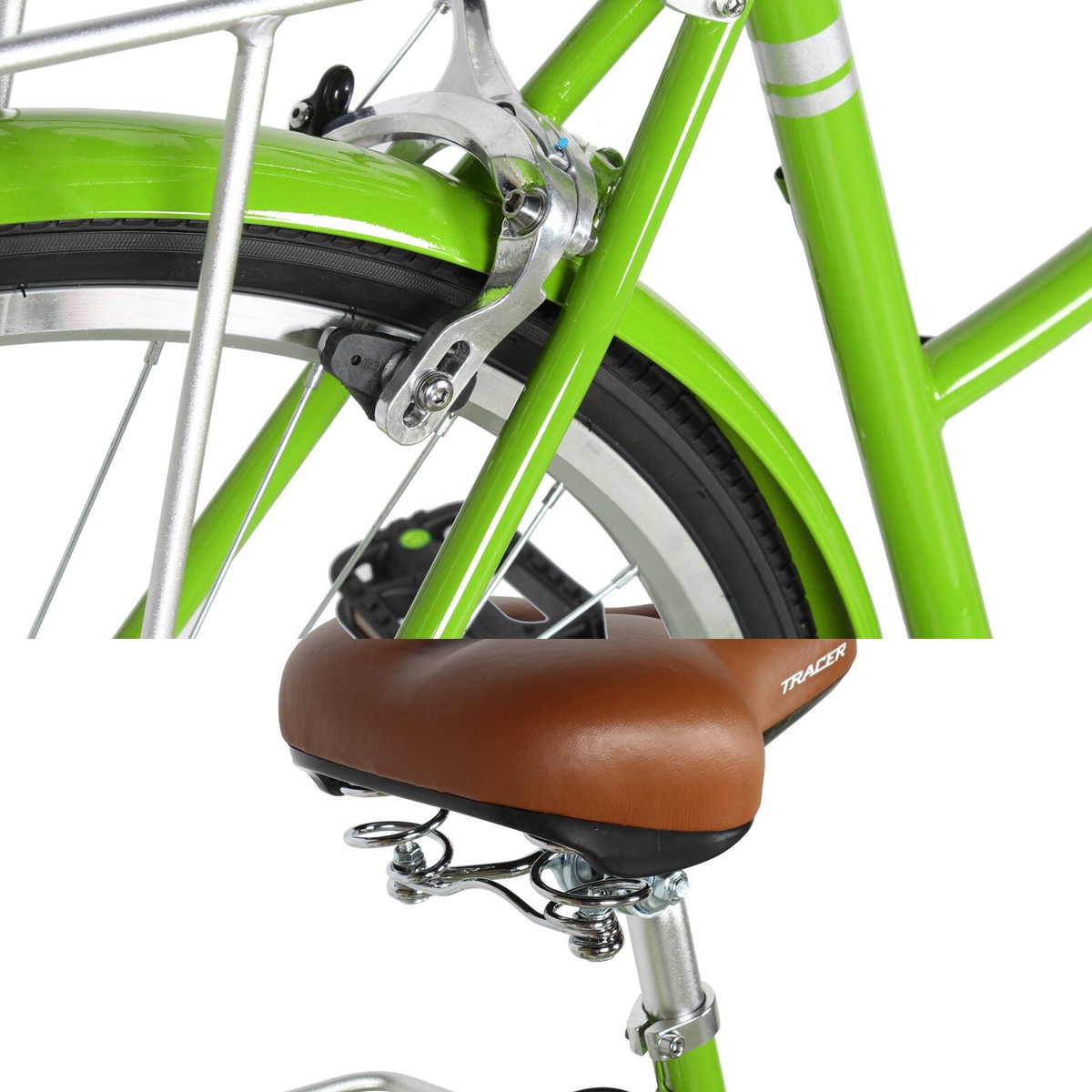 Tracer Osaka 7 Speed Hybrid City Men Women Teen Road Bike