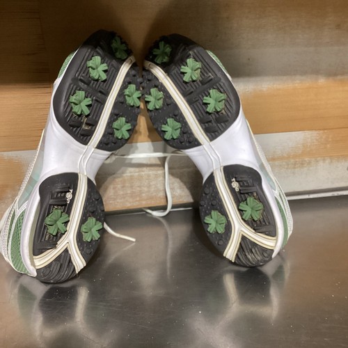 Nike Air Women's Size 8.5 Golf Sneakers Shoes Green/White Plaid 317620-311 - Picture 6 of 8