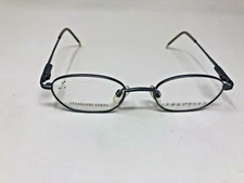 Looking Glass Smarties Eyeglasses Frame 9510 Satin Blue 42/17/125 Metal Kids I01
