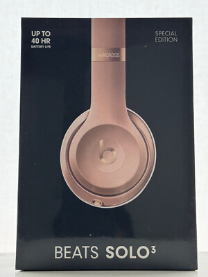 beats ヘッドホンsolo3 wireless ROSE GOLD Beats solo3(ゴールド