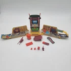 Vintage 1995 TMNT Party Wagon Playset Teenage Mutant Turtles. Mostly Complete