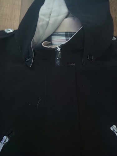 NAUTICA Woman's Rain Coat Black Medium - Picture 7 of 18