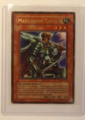 Yu-Gi-Oh! Carta Marauding Captain LOD-018 - Legacy Of Darkness 1st Edition Ultra Rara + Sleeve Omaggio - 4