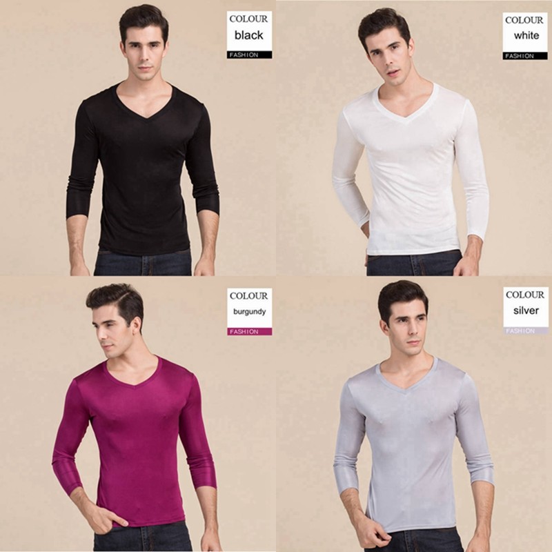 silk long underwear top