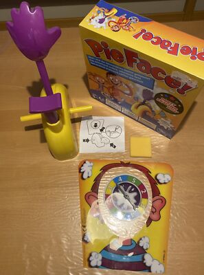 HASBRO Pie Face Game Kinderspiel, Mehrfarbig Megableu Balla Balla Spiel OVP